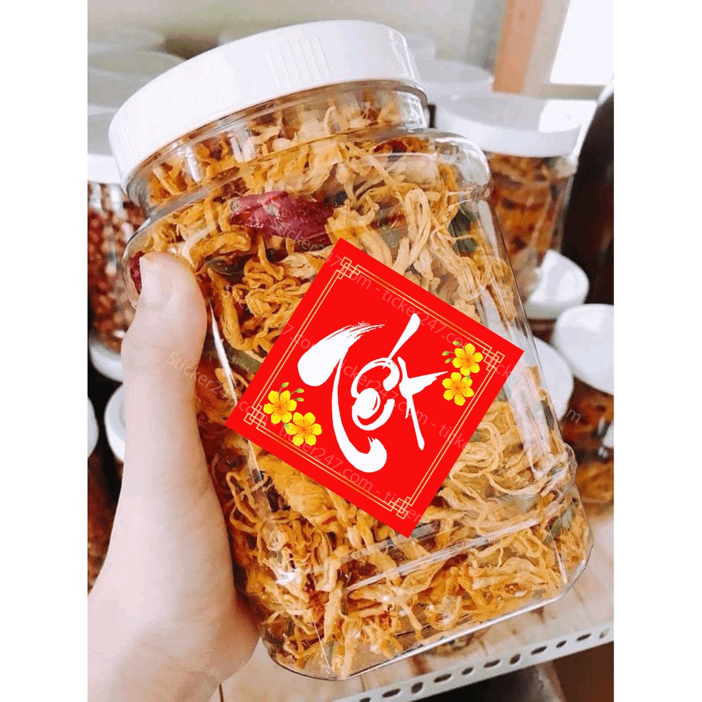 Tem Tết Decal Dán chữ Tết 𝑭𝒓𝒆𝒆𝒔𝒉𝒊𝒑 Decal Dán Tường Trang Trí Tết Hình Thoi Hoa Mai Vàng - Decal Chống Nước, Cắt Sẵn