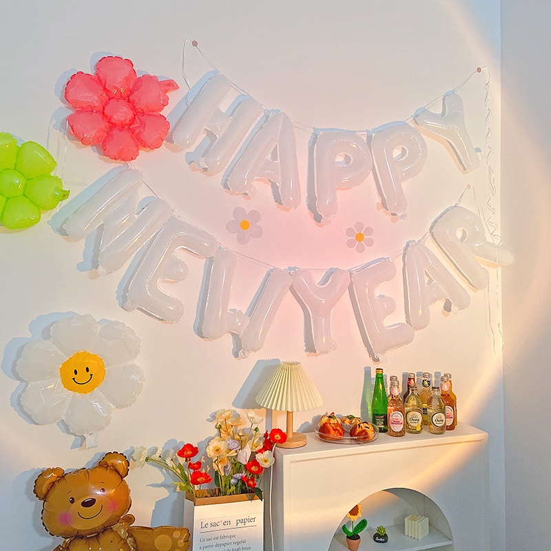 Bong Bóng Nhôm 16 Inch Hình Chữ Cái Từ A Đến Z