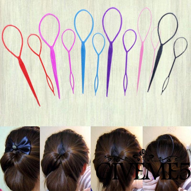 Set 2 Dụng Cụ Tạo Kiểu Tóc Thời Trang Tiện Lợi Cho Nữ