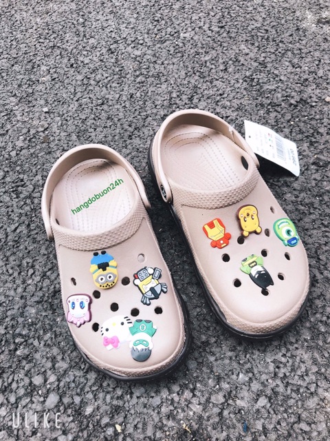 Sticker/jibbitz gắn dép sục (có bán sục cross người lớn và trẻ em)