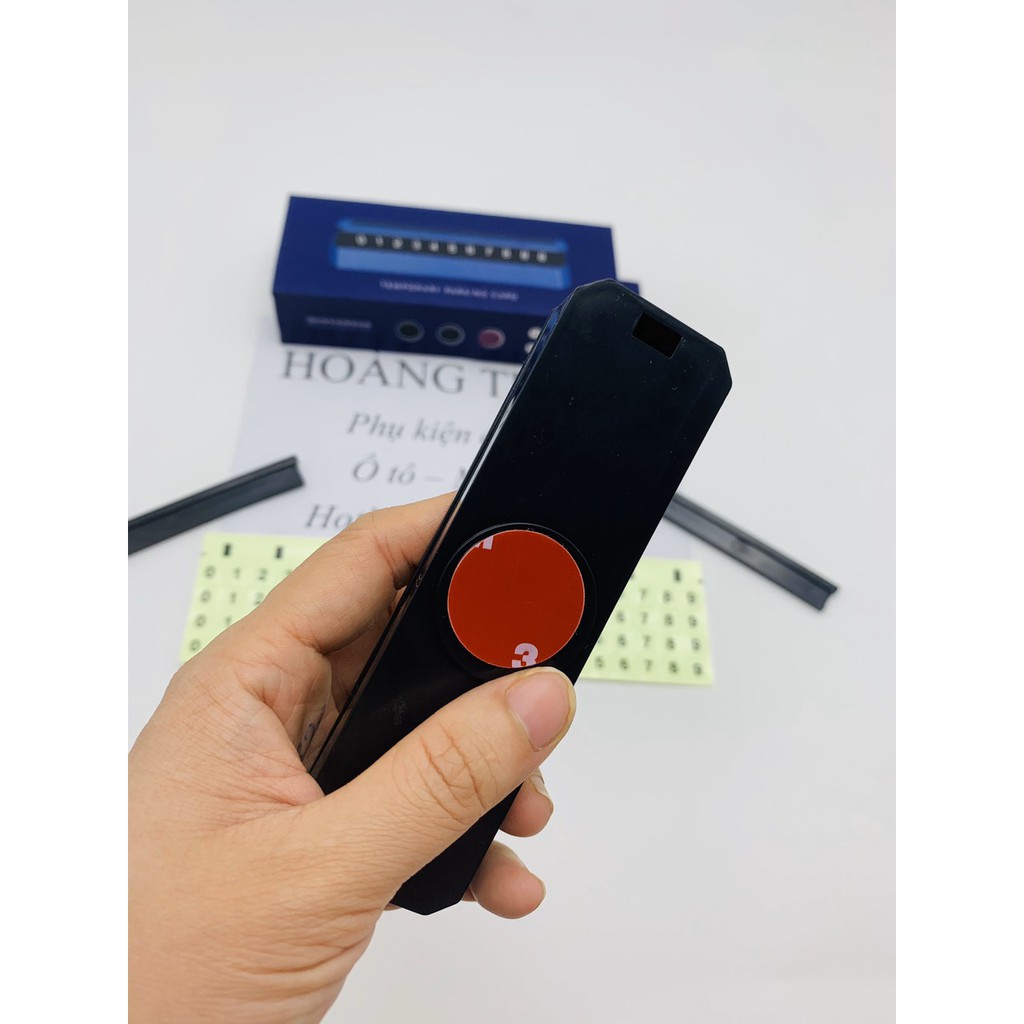 HỘP số điện thoại PHÁT QUANG 3 MÀU để 2 bảng số điện thoại đế xoay 360 độ HÌNH CHỤP THẬT | BigBuy360 - bigbuy360.vn