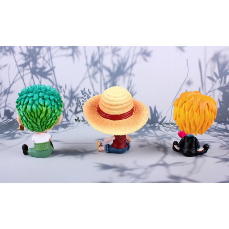 Mô Hình Nhân Vật Luffy / Roronoa Zoro / Nami / Usopp / Sanji / Tony Chopper / Nico Robin / Franky / Jinbe Trong One Piece
