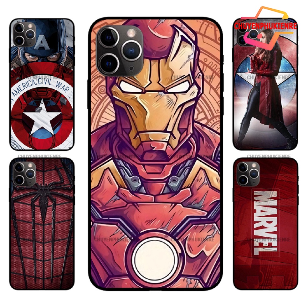 Ốp lưng iphone 6, 6s plus, 7 8 Plus, X, XS, XR, XSMAX, 11 PROMAX siêu anh hùng 2022RE