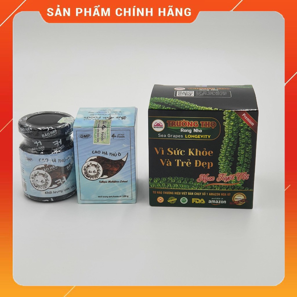 [CHÍNH HÃNG] Cao Hà Thủ Ô Bảo Hân 100g ⚡️𝐅𝐑𝐄𝐄 𝐒𝐇𝐈𝐏⚡️ Xanh Tóc Đỏ Da Cùng La Yến Team | BigBuy360 - bigbuy360.vn