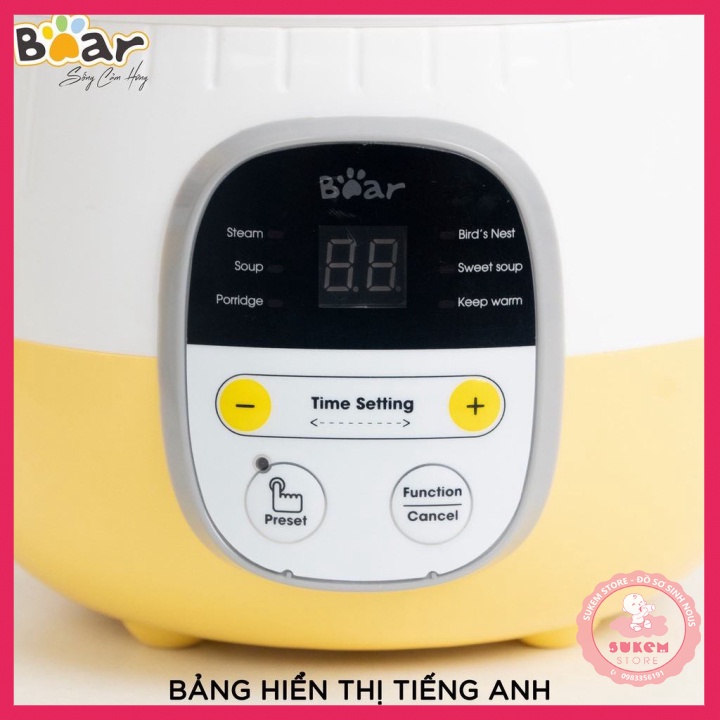 Nồi Bear Đa Năng Bản Quốc Tế Hàng Chính Hãng Bảo Hành 18 Tháng