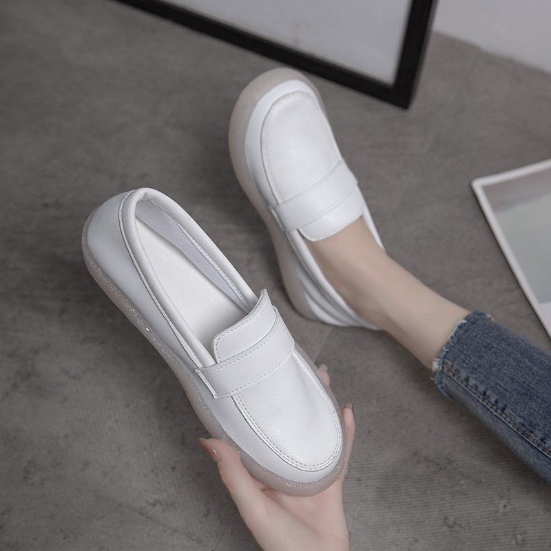 Giày Lười Đế Mềm Chống Thấm Nước / Dầu / Chống Trượt Cho Nữ Khi Làm Bếp / Làm Việc Pizza Hut