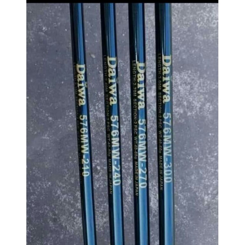 Cần Daiwa 576 rỗng 2 khúc siêu bạo lực