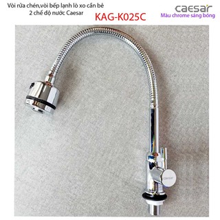 Vòi rửa chén lạnh, Vòi bếp, Vòi lạnh cần bẻ Caesar K025C