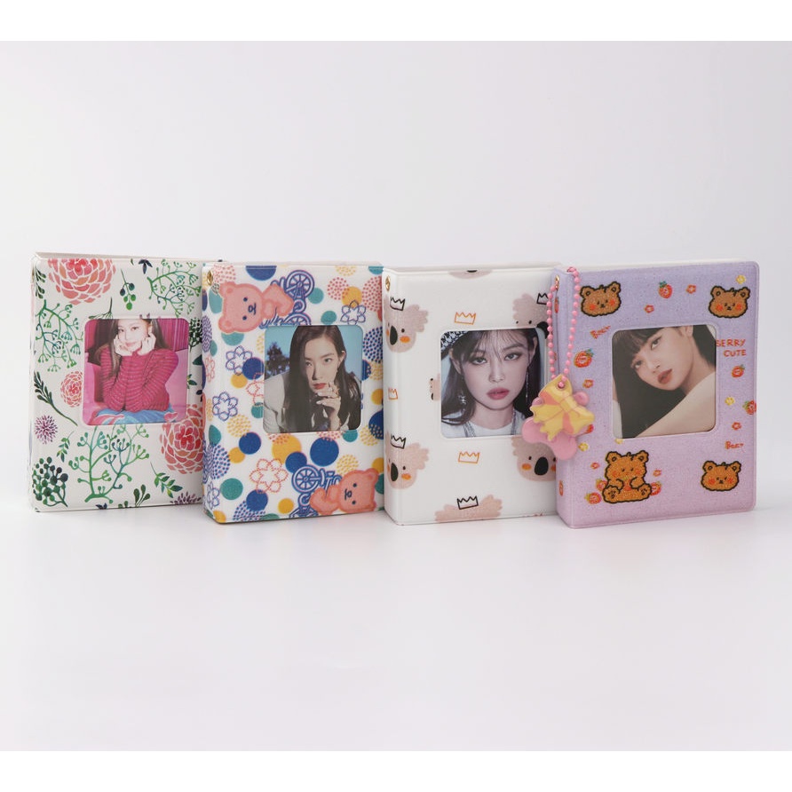Album Ảnh 3 inch Dạng Nhám Hình Gấu Kpop