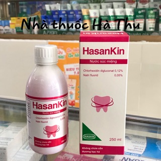 Nước súc miệng Hasan Kin - ngăn ngửa mảng bám và bảo vệ men răng