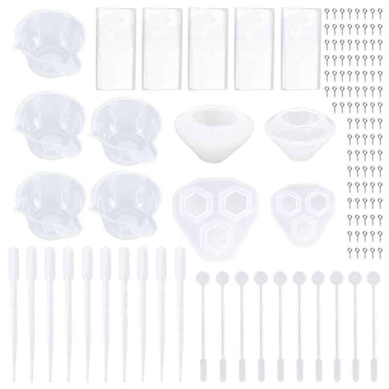 Sa 1 Set Khuôn Làm Trang Sức Hình Kim Cương