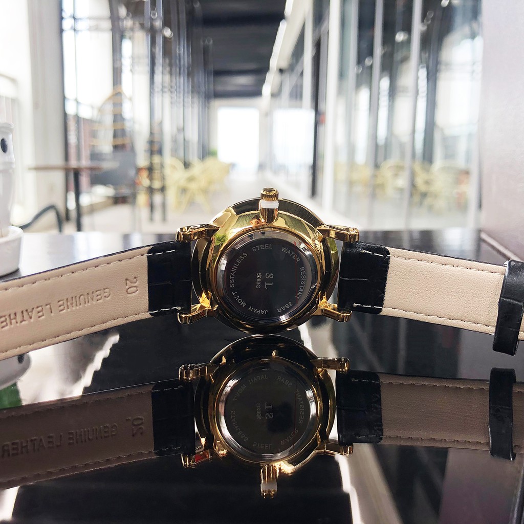 Đồng hồ Nam SL 5083G, Dây da, Full hộp, thẻ bảo hành 3 năm, Mặt Sapphire chống xước, chống nước | BigBuy360 - bigbuy360.vn