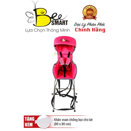 GHẾ NGỒI XE GA - BEESMART X1 CÓ MÁI CHE ( Tặng kèm áo mưa chùm ghế)