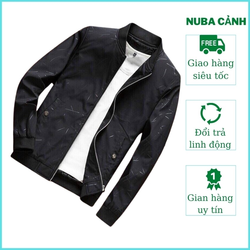 Áo khoác kaki nam cao cấp phong cách hàn quốc NUBA 03
