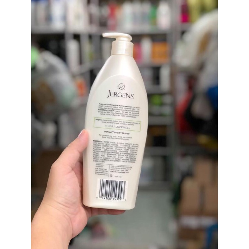 Sữa dưỡng thể toàn thân Jergens Lotions 600ml