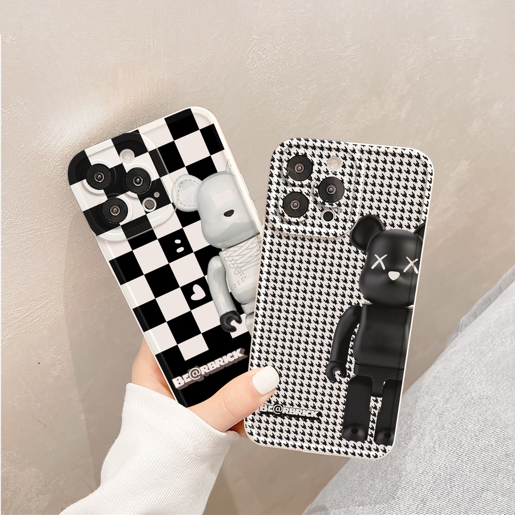 Ốp lưng iphone MR.Brick bóng cạnh vuông 6/6plus/6s/6splus/7/7plus/8/8plus/x/xs/11/12/13/14/pro/max/promax/plus/shin/case