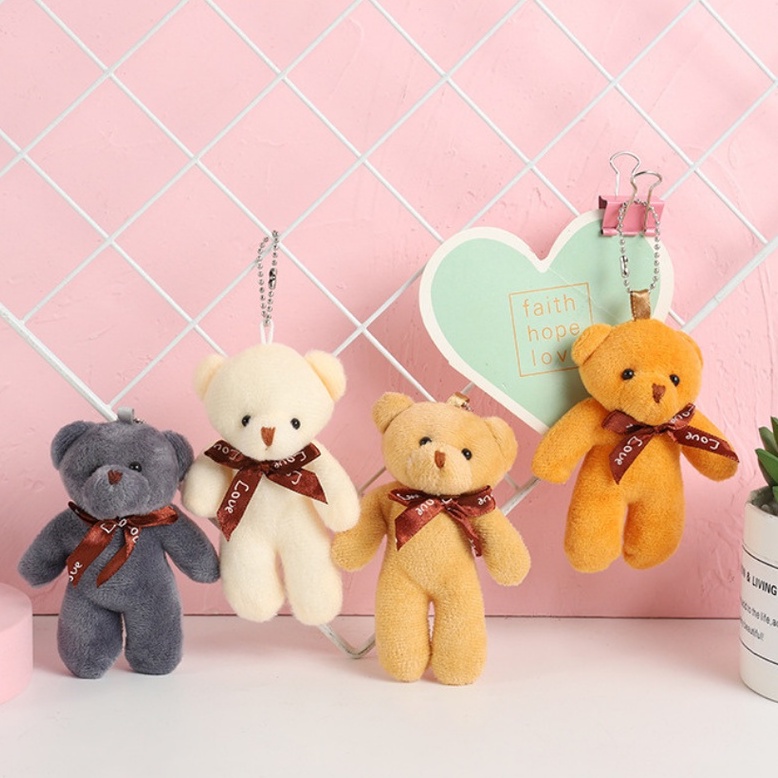 Móc Khóa Gấu Bông Gắn Balo , Túi Đeo Chéo Túi Đeo Vai