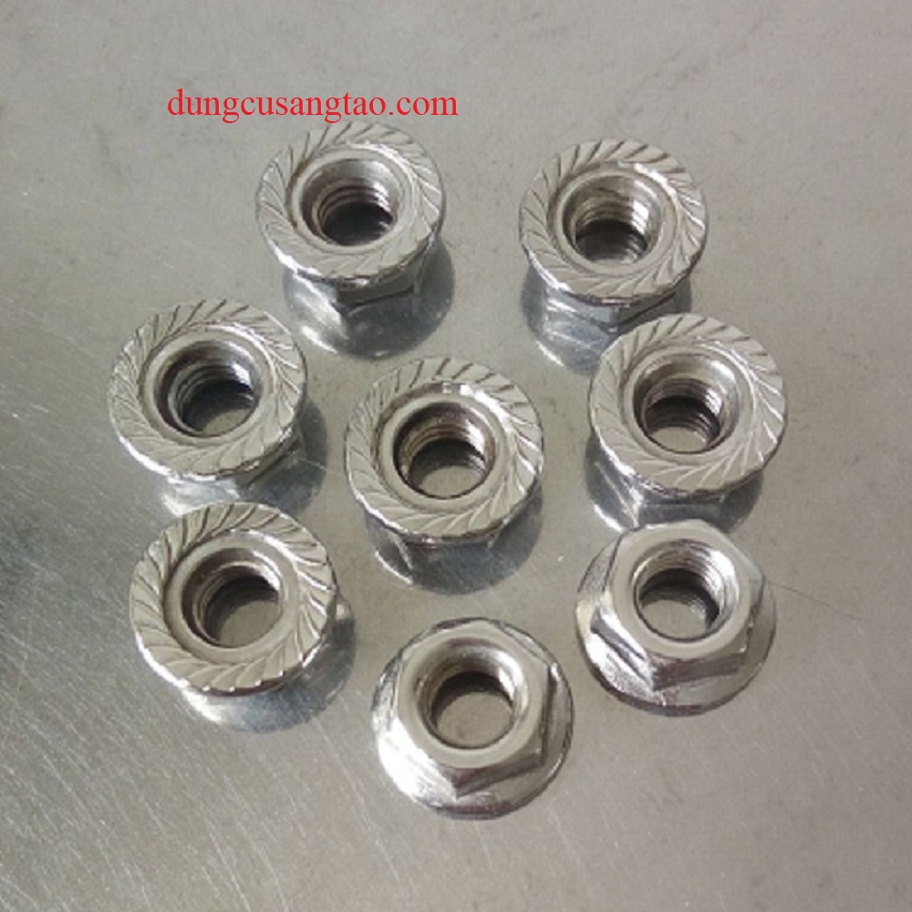 Đai ốc có mặt bích / Tán có mặt bích GS  M5 M6 M8