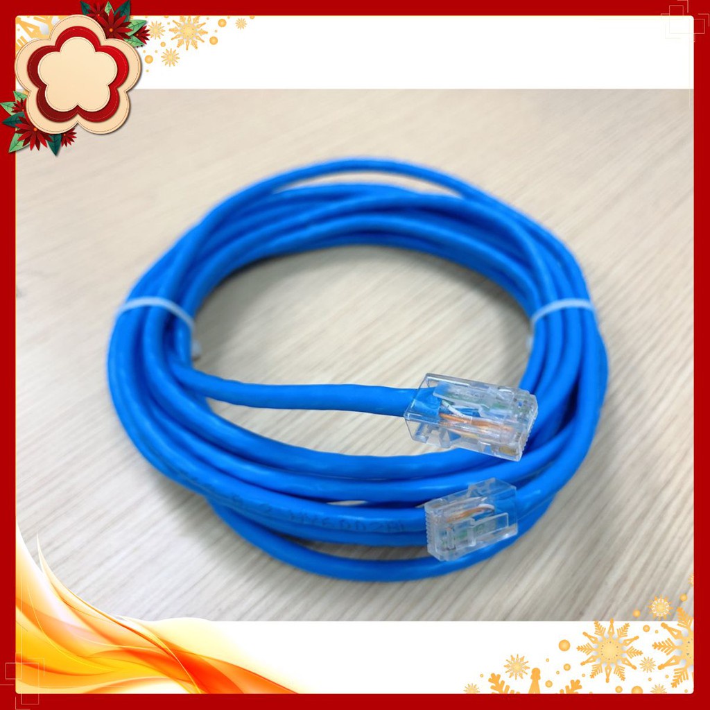 Dây mạng 3m bấm sẵn 2 đầu.