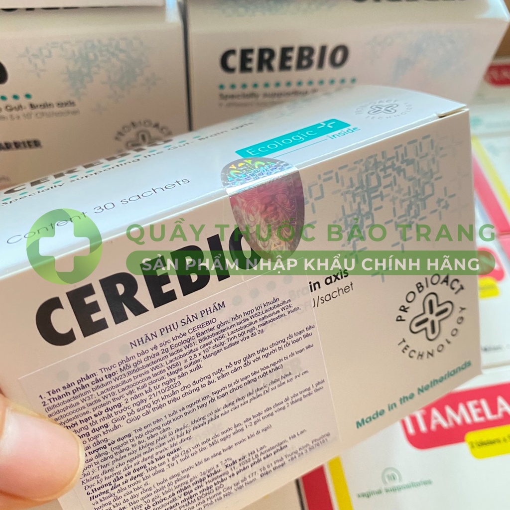 Cerebio - Men vi sinh Hỗ trợ cải thiện sức khỏe đường ruột