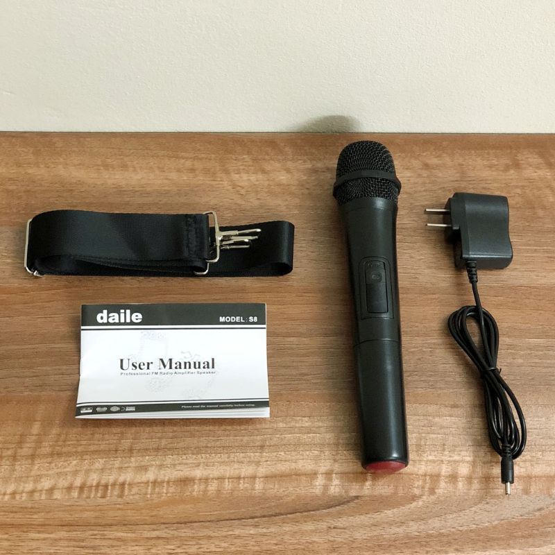 Loa Karaoke Bluetooth S8 Tặng 1 Mic Không Dây