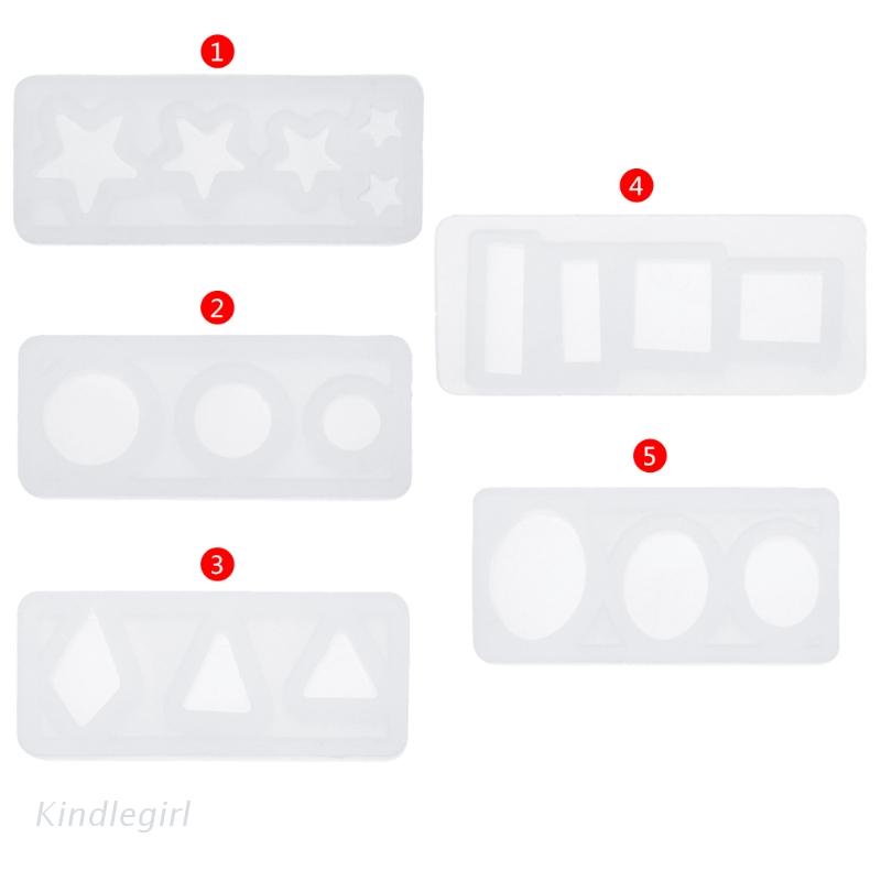 Khuôn Silicone Hình Kim Tự Tháp Dùng Làm Trang Sức Diy