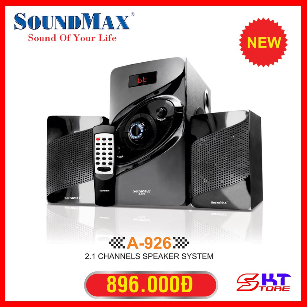 Loa Vi Tính Bluetooth SoundMax A926 - Hàng Chính Hãng