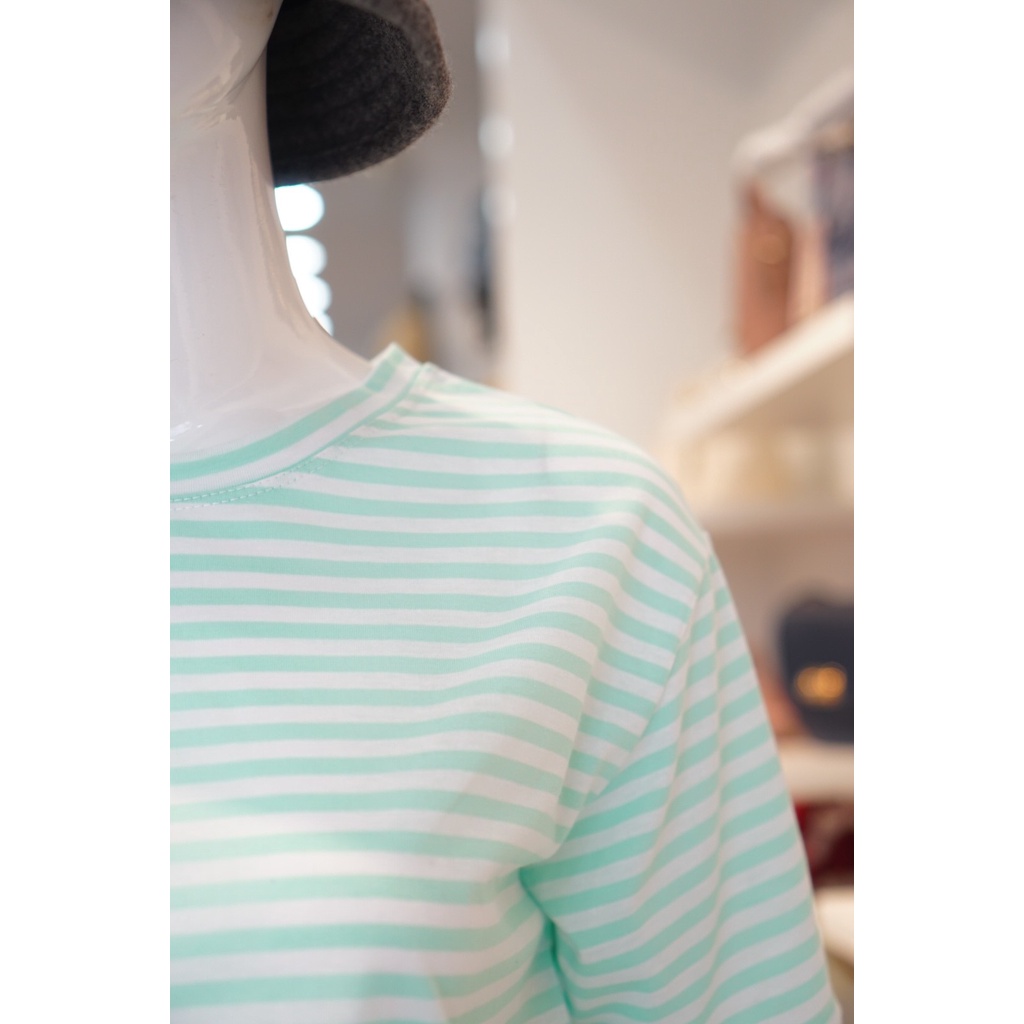 Áo Thun Cotton Sọc 100