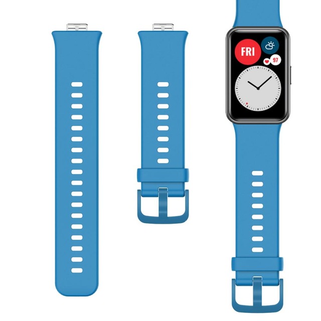 Dây Đeo Silicone Thay Thế Cho Đồng Hồ Thông Minh Huawei Watch fit