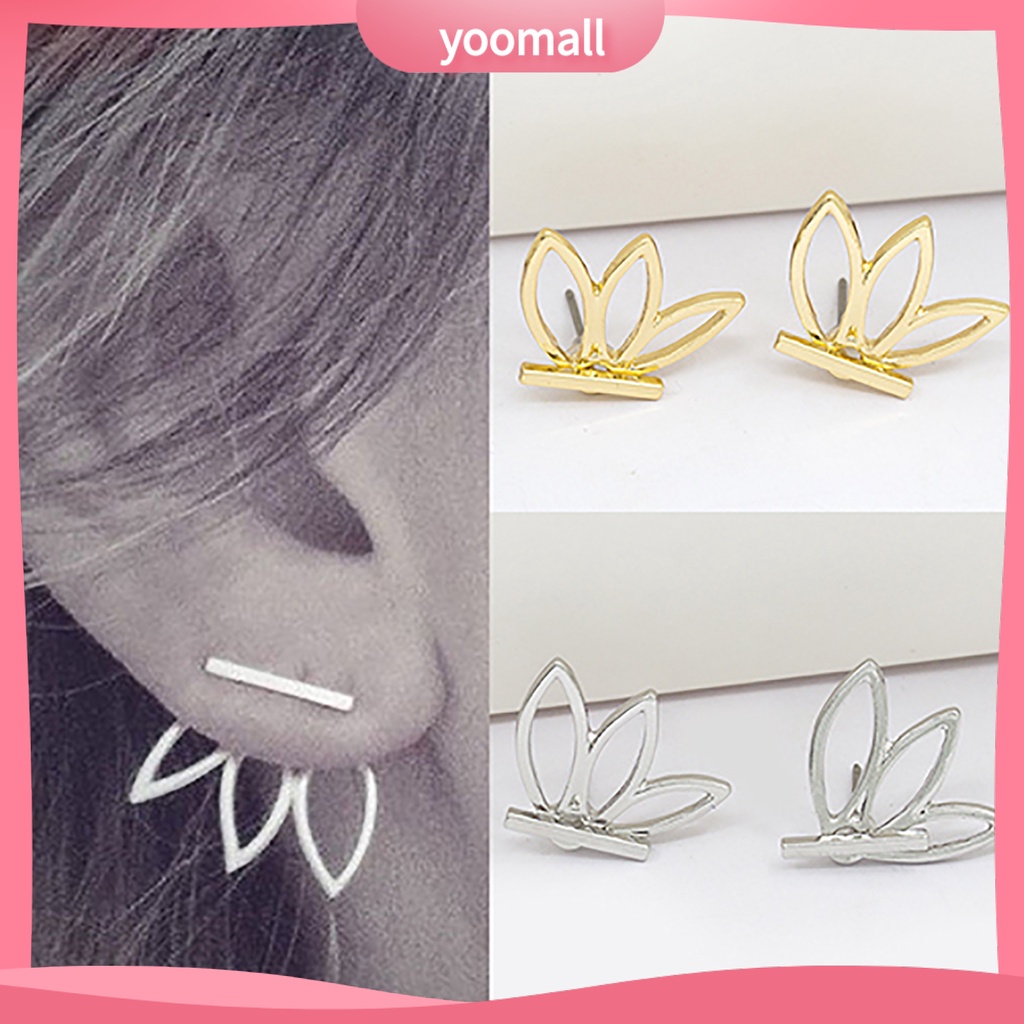 Bông tai hình hoa sen thời trang dành cho nữ