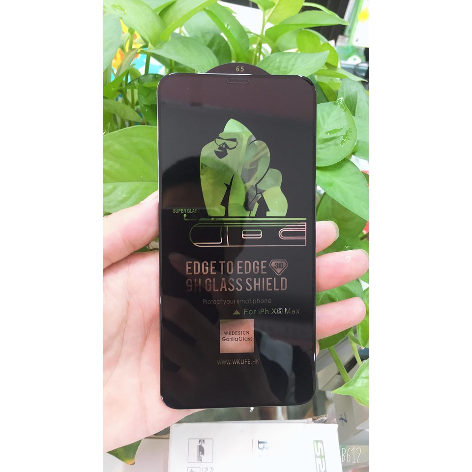 Kính Cường Lực iPhone hộp sắt KingKong WK 3D Full Màn hình | BigBuy360 - bigbuy360.vn