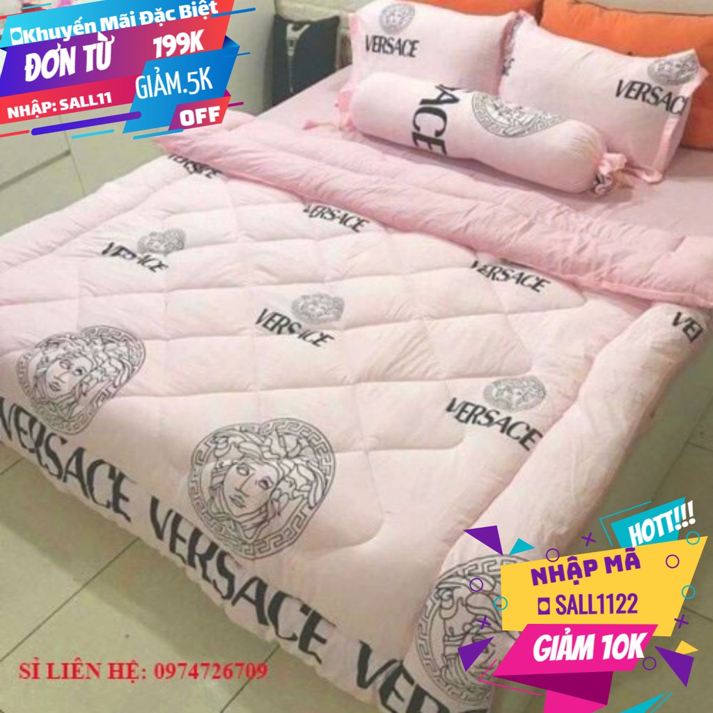 Chăn phao đũi 100% cotton, ruột chăn làm bằng bông thiên nhiên