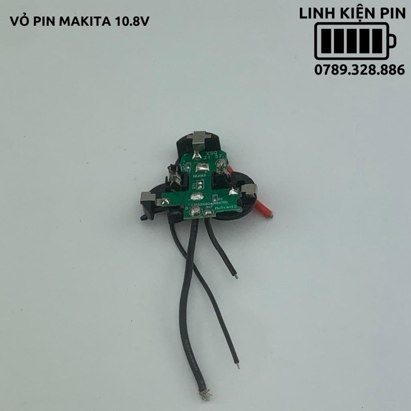 Vỏ mạch pin Makita BL1030 10.8V Li-ion, nhận sạc zin makita, full tem.