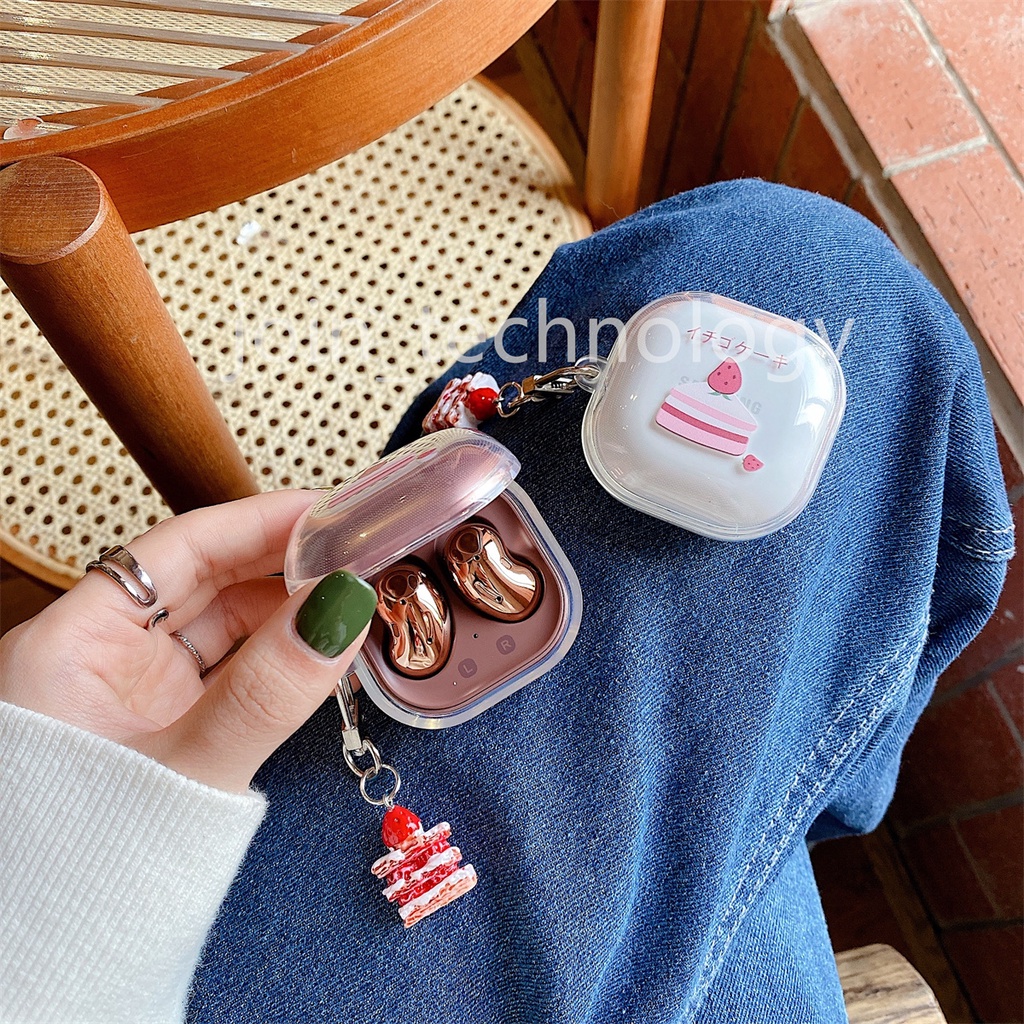 SAMSUNG Vỏ Bảo Vệ Hộp Sạc Tai Nghe Galaxy buds Live/buds Pro/buds 2 Bằng tpu Mềm Cao Cấp