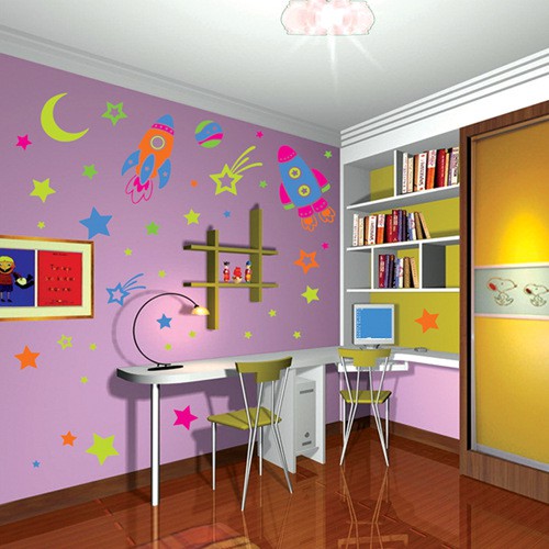 Decal Dán Tường Hình Sinh Động - Được Chọn Mẫu