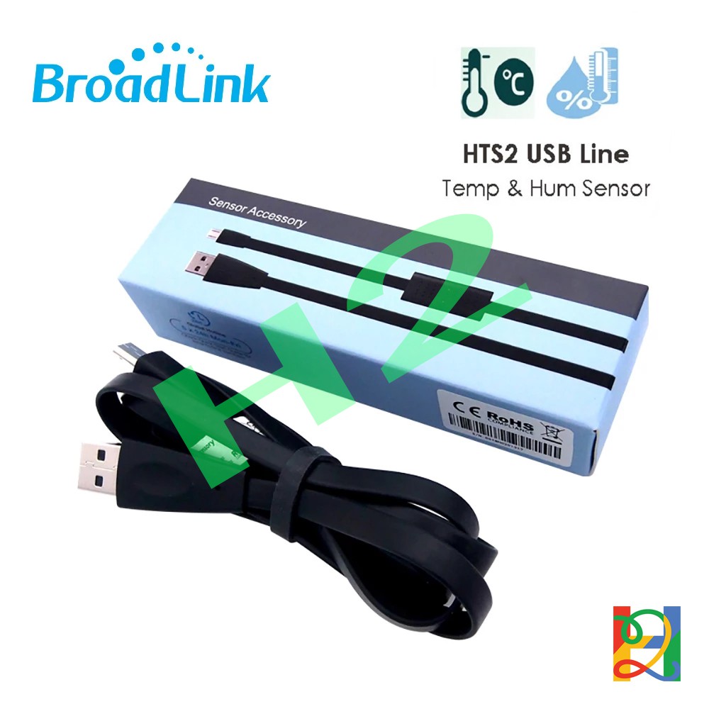 Broadlink HTS2 - Cáp USB tích hợp cảm biến nhiệt độ và độ ẩm nhà thông minh cho RM4 mini và RM4 pro