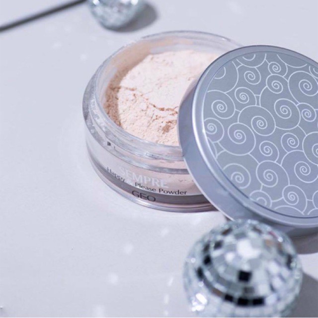 Phấn Phủ Bột GEO SEMPRE Happy &amp; Please Powder