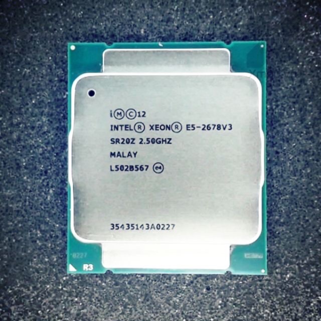 CPU Intel Xeon E5 2673v3 - E5 2678v3 12 nhân 24 luồng mạnh ngang i7 9700 - Socket 2011v3 ( X99 )