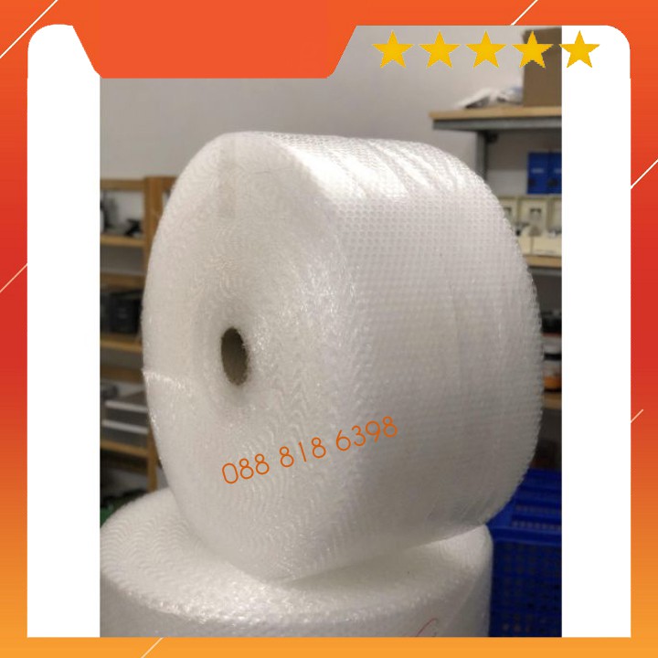 Cuộn xốp khí bọc hàng chống sốc 30cm x 100m  dày dai đủ cân nặng