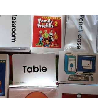 Flashcard Family and Friends 2 (A5 in 2 mặt)