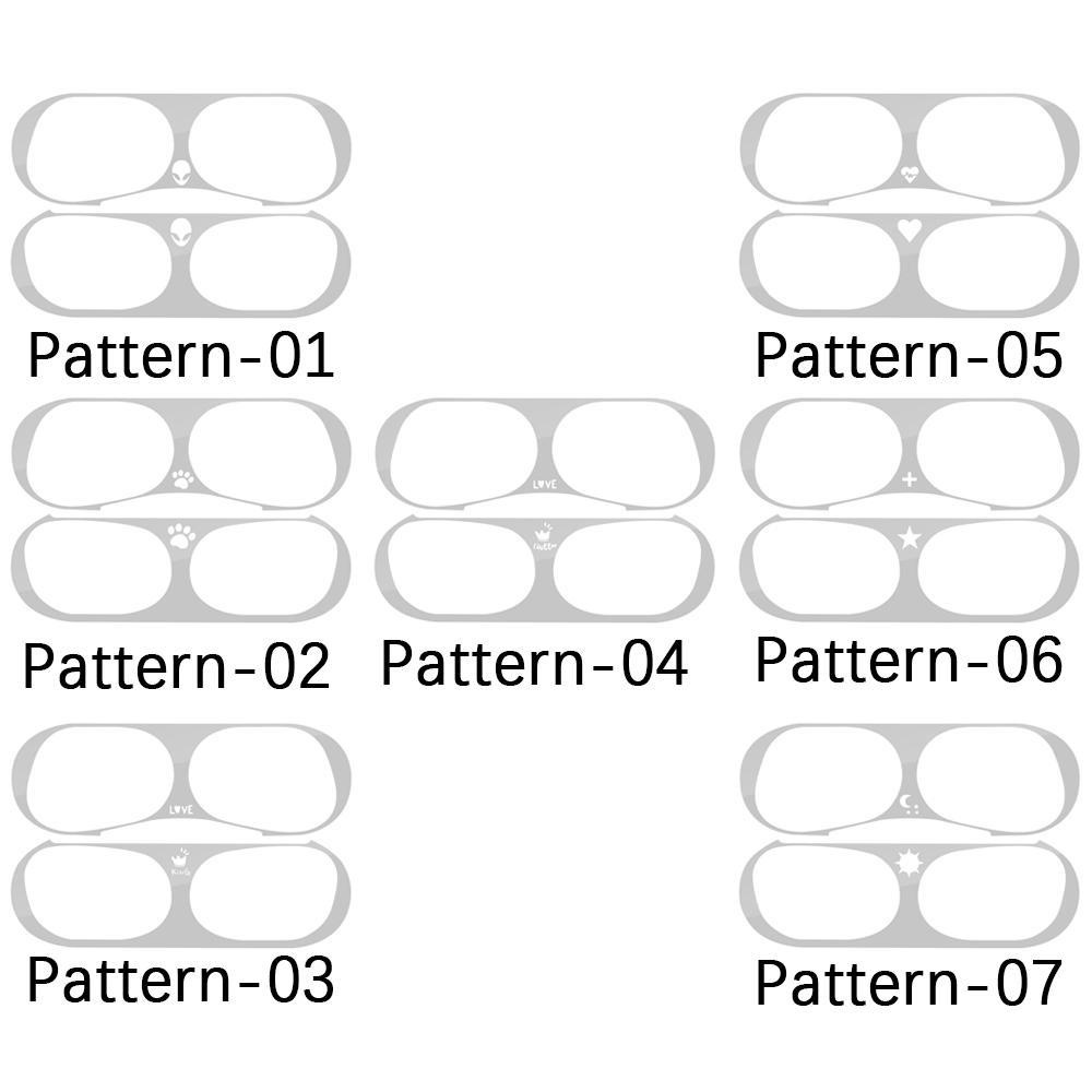 Bebetterm Vỏ Kim Loại Bảo Vệ Chống Bụi Chống Vương Miện King Queen Chống Sắt Cho Apple AirPods Pro