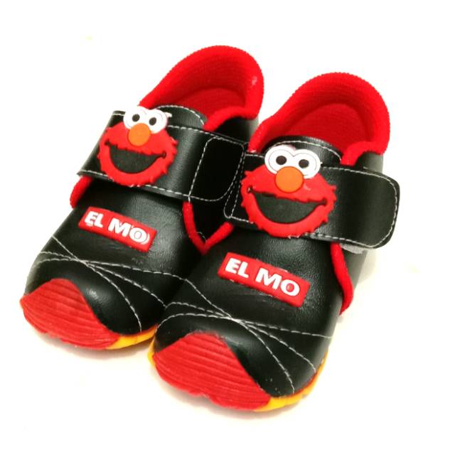 Giày Bata In Hình Nhân Vật Elmo Xinh Xắn Cho Bé 8-24 Tháng Tuổi