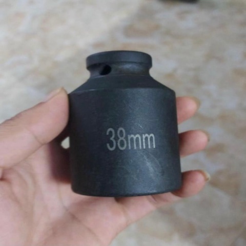 Đầu Tuýp Khẩu Mở Lồng Máy Giặt Và Mở Nồi Xe Ga Size 36,38,41mm. Chân Lỗ 1/2 gắn trực tiếp máy bắn Bulong