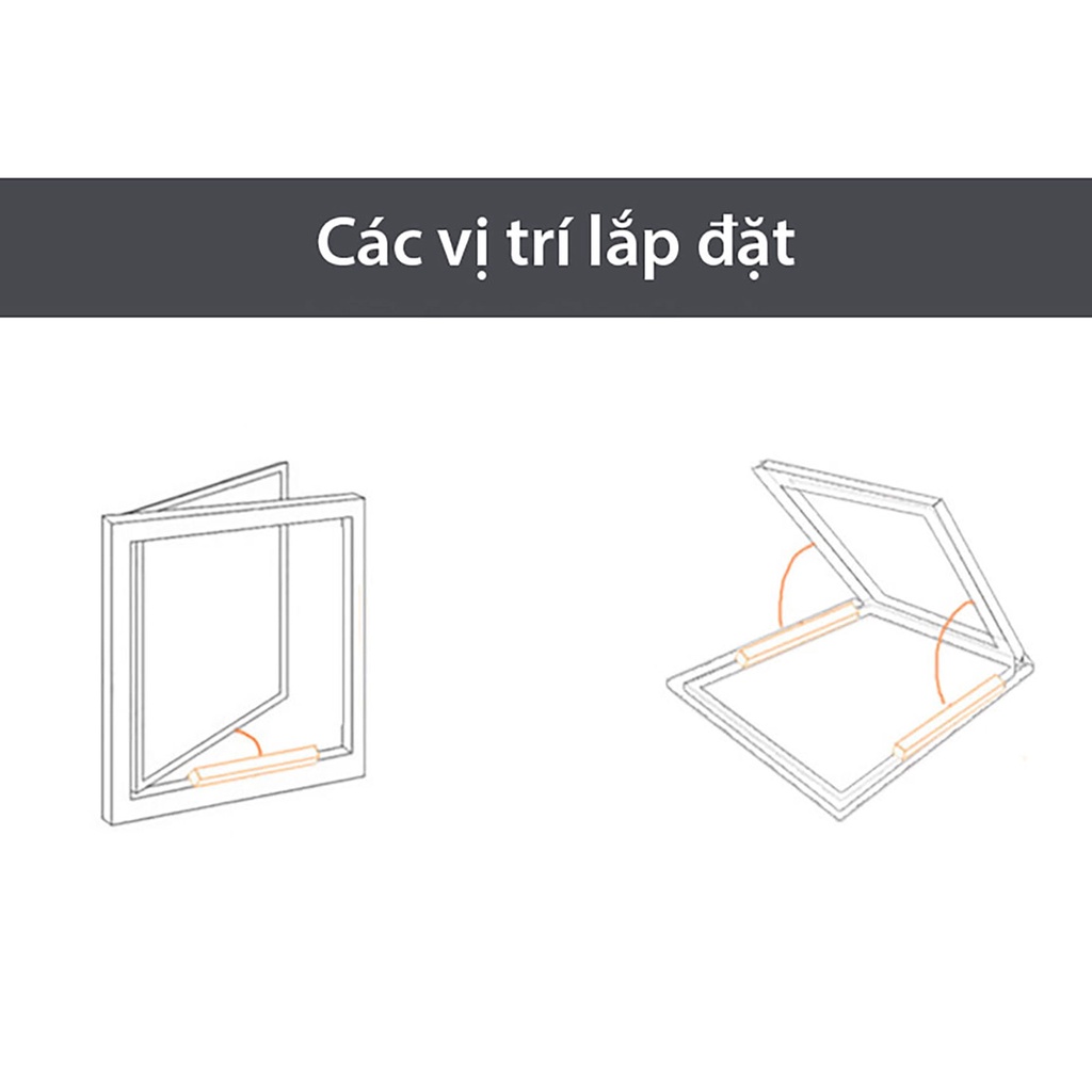 Thiết bị đóng mở cửa sổ, nắp giếng trời tự động 24VDC 300mm / 400mm / 500mm / 600mm / 800 mm