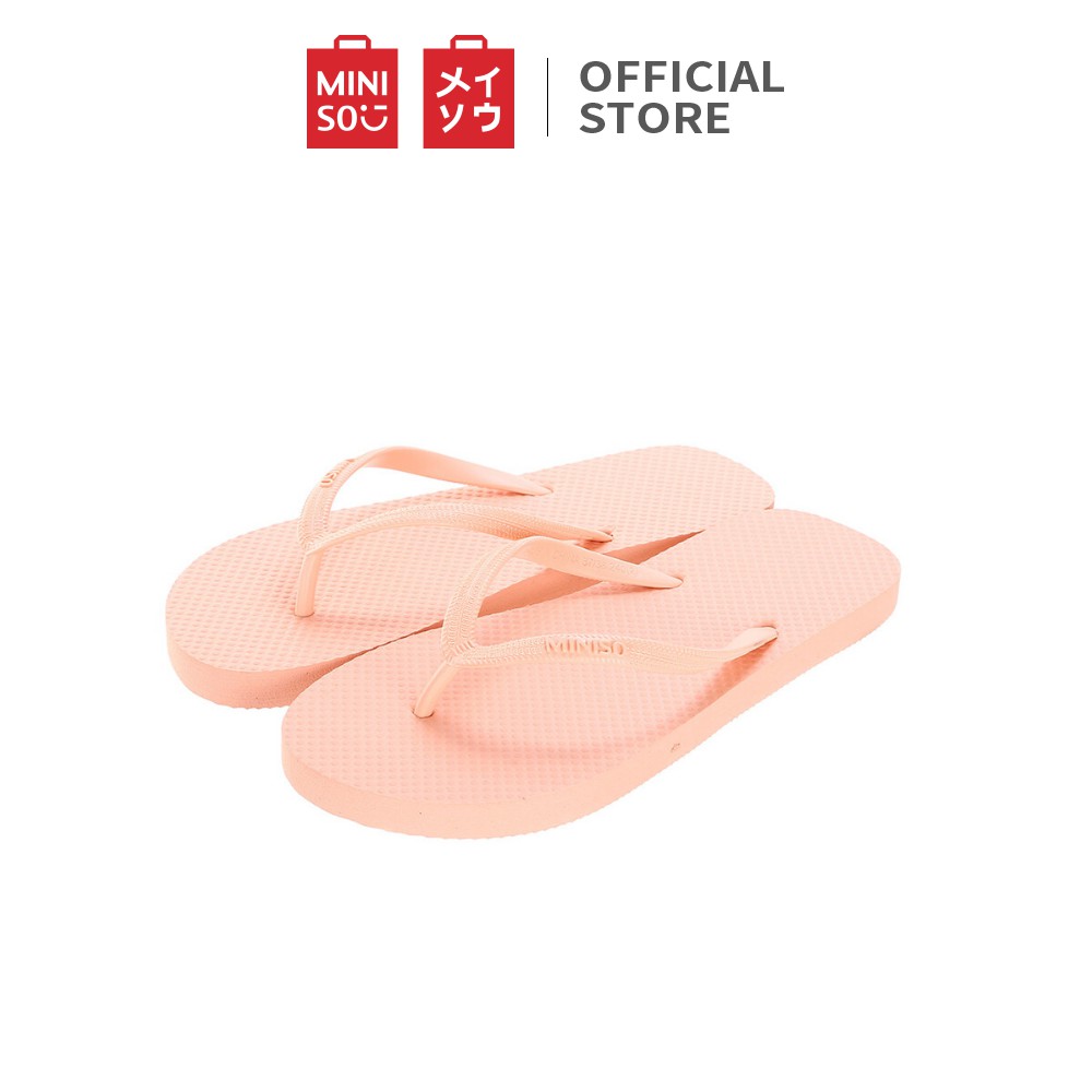 Dép xỏ ngón Miniso đi biển 103g (Màu ngẫu nhiên) - Hàng chính hãng