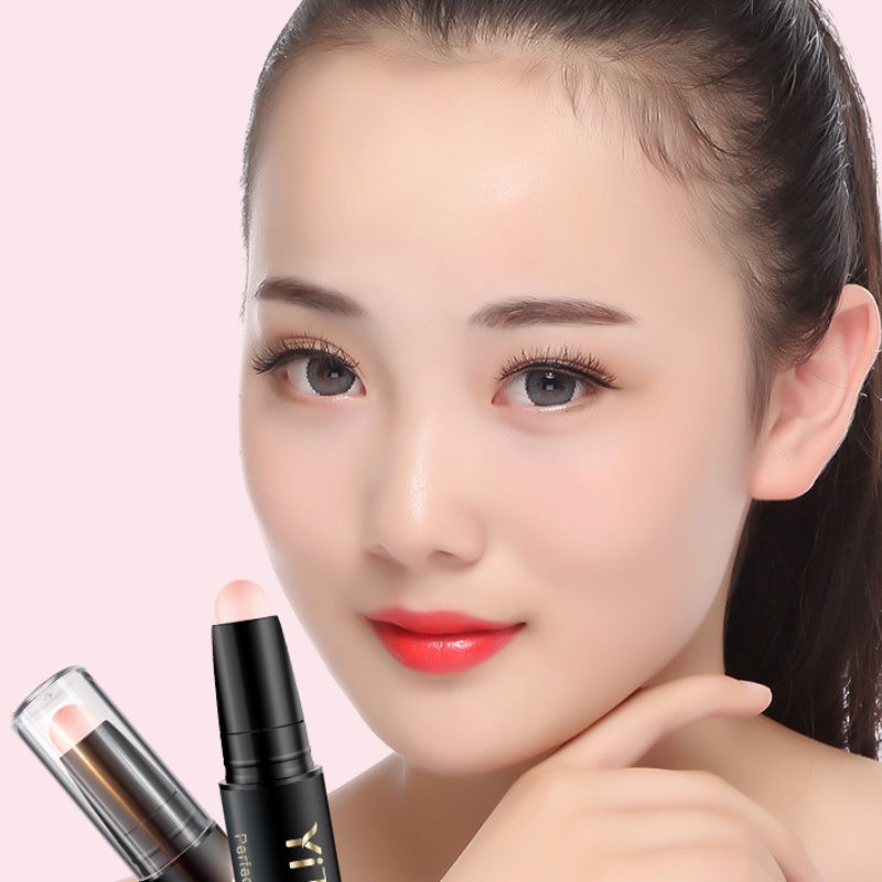 [Hàng mới về] Thỏi kem che khuyết điểm tạo khối 2 trong 1 lâu trôi kiểm soát dầu tiện dụng