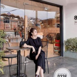 ĐẦM SUÔNG CỘT EO BIGSIZE D336
