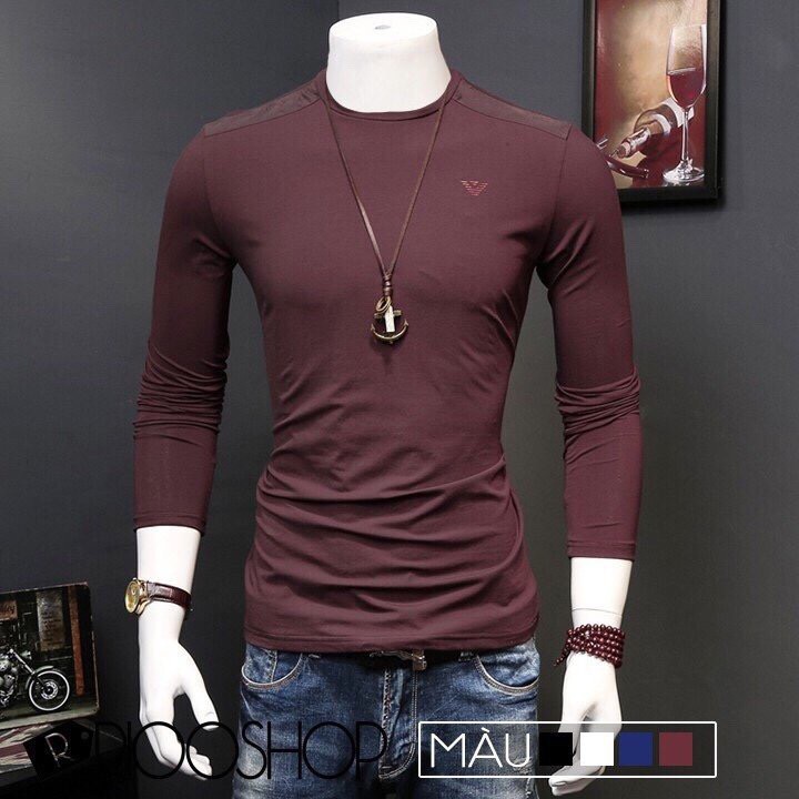 ALBUM 139 - ÁO TAY DÀI NAM CAO CẤP THUN COTTON DÀY DẶN | BigBuy360 - bigbuy360.vn