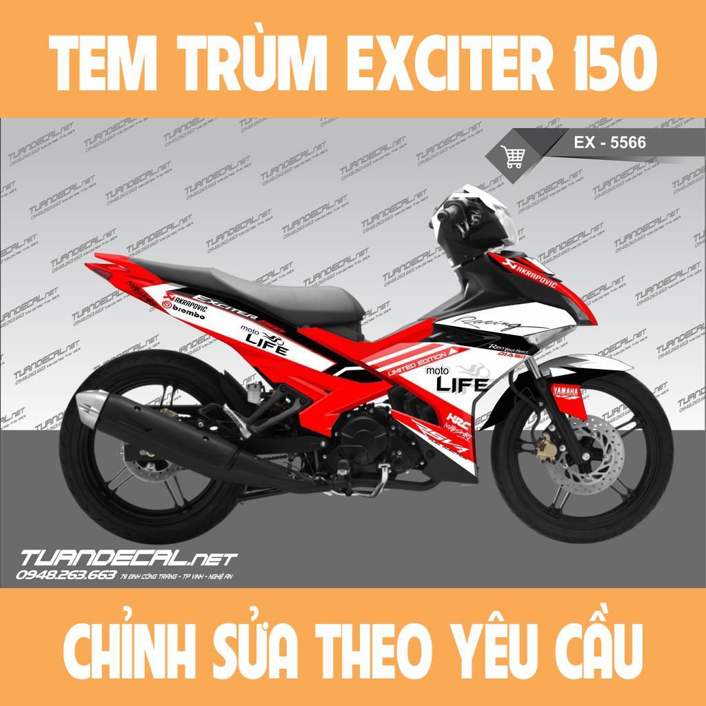 Tem Trùm Exciter 150 - 5566 Đẹp
