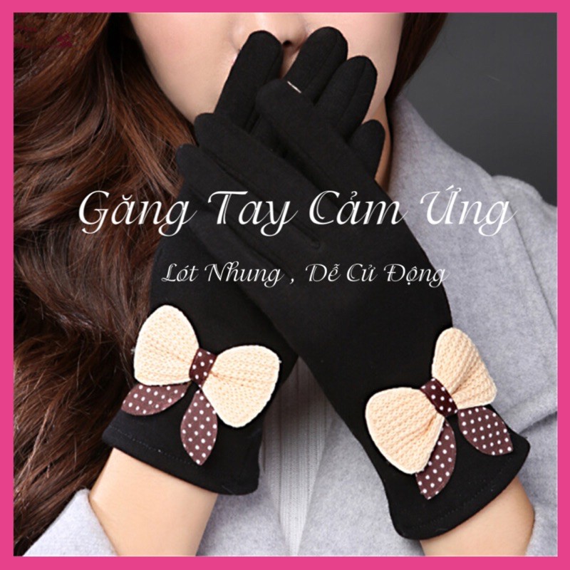 [Mẫu Mới ] Găng Tay Nữ